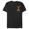 Men's Yellowstone Wear The Brand Pocket Logo  Adult T-Shirt