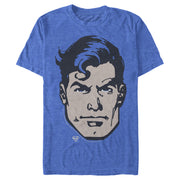 Men's Superman Classic Clark Kent Portrait  Adult T-Shirt