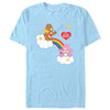 Men's Care Bears Bears Playing on Clouds  Adult T-Shirt