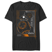 Men's Star Wars The Force Awakens BB-8 Super Advance Intelligence  Adult T-Shirt