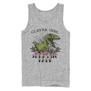 Men's Jurassic Park Clever Girl Tattoo  Adult Tank Top