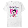 Men's Betty Boop Airbrush Heart  Adult T-Shirt