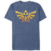 Men's Nintendo Legend of Zelda Triforce Fade  Adult T-Shirt