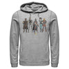 Men's Star Wars: The Mandalorian Farewell on Nevarro  Adult Pull Over Hoodie