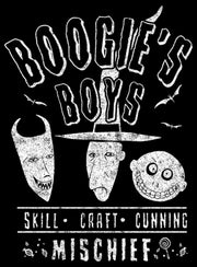 Men's The Nightmare Before Christmas Halloween Lock Shock and Barrel Boogie's Boys  Adult T-Shirt