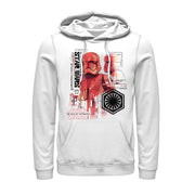 Men's Star Wars: The Rise of Skywalker Sith Trooper Schematic Villain  Adult Pull Over Hoodie