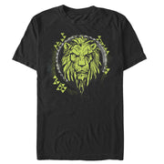 Men's Lion King Geometric Scar Emblem  Adult T-Shirt