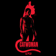 Men's The Batman Red Catwoman  Adult T-Shirt