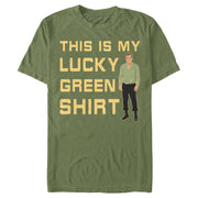 Men's Star Trek St. Patrick's Day Kirk This is my Lucky Green Shirt  Adult T-Shirt