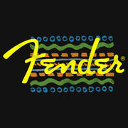 Men's Fender Colorful Logo  Adult T-Shirt