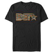 Men's BET Camo Logo  Adult T-Shirt