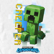 Men's Minecraft Legends Creeper  Adult T-Shirt