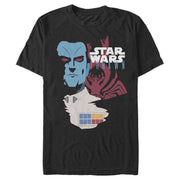 Men's Star Wars Grand Admiral Thrawn Vintage  Adult T-Shirt