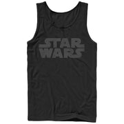 Men's Star Wars Simple Logo  Adult Tank Top