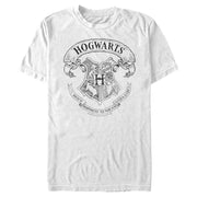 Men's Harry Potter Hogwarts 4 House Crest  Adult T-Shirt