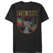 Men's Star Wars Tie Fighter Crest  Adult T-Shirt