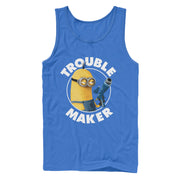 Men's Despicable Me Minion Trouble Maker  Adult Tank Top