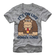 Men's Nintendo Donkey Kong Fist Pump  Adult T-Shirt