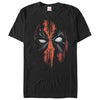 Men's Marvel Deadpool Streak Mask  Adult T-Shirt