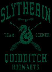 Men's Harry Potter Slytherin Quidditch Team Seeker  Adult Pull Over Hoodie