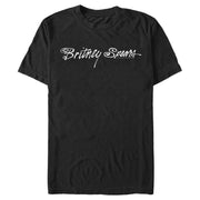 Men's Britney Spears Signature  Adult T-Shirt