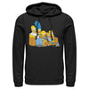 Men's The Simpsons Classic Family Couch  Adult Pull Over Hoodie