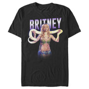 Men's Britney Spears Slave 4 U Python  Adult T-Shirt