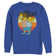 Men's The Simpsons Nelson Laugh  Adult Sweatshirt