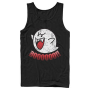 Men's Nintendo Retro Boo Ghost  Adult Tank Top