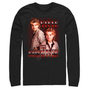 Men's Stranger Things Steve The Babysitter  Adult Long Sleeve Shirt