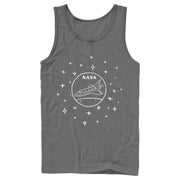 Men's NASA Sleek Star Rocket  Adult Tank Top