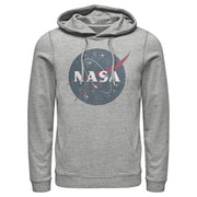 Men's NASA Simple Vintage Logo  Adult Pull Over Hoodie