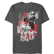 Men's Star Wars The Last Jedi Darkness Rises  Adult T-Shirt