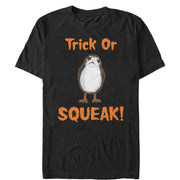 Men's Star Wars The Last Jedi Halloween Porg Squeak  Adult T-Shirt