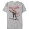 Men's Star Trek: The Original Series Groovy Captain Kirk Pose  Adult T-Shirt