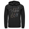 Men's Fender Triple Fret Logo  Adult Pull Over Hoodie