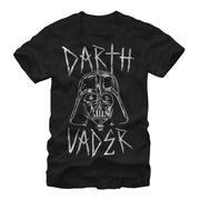 Men's Star Wars Darth Vader Metal  Adult T-Shirt