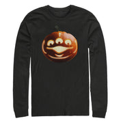 Men's Toy Story Halloween Alien Pumpkin  Adult Long Sleeve Shirt