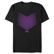 Men's Marvel Hawkeye Halftone Arrow Icon  Adult T-Shirt