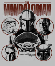 Men's Star Wars: The Mandalorian Odds-on Favorite  Adult T-Shirt