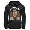 Men's Nintendo Donkey Kong Fist Pump  Adult Pull Over Hoodie