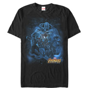 Men's Marvel Avengers: Infinity War Thanos Starry Sky  Adult T-Shirt