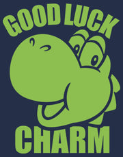 Men's Nintendo Super Mario St. Patrick's Day Yoshi Good Luck Charm  Adult T-Shirt