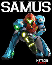 Men's Nintendo Metroid Dread Samus  Adult T-Shirt