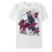 Men's Marvel Samurai Warrior Avengers  Adult T-Shirt