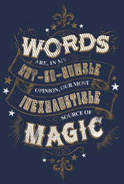 Men's Harry Potter Dumbledore Humble Wisdom  Adult T-Shirt