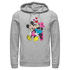 Men's Mickey & Friends Valentine's Day Minnie Mouse Smooch  Adult Pull Over Hoodie