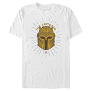 Men's Star Wars: The Mandalorian The Armorer Helmet  Adult T-Shirt