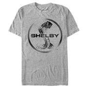 Men's Shelby Cobra Faded Cobra Stamp  Adult T-Shirt