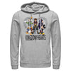 Men's Kingdom Hearts 3 Box Art  Adult Pull Over Hoodie